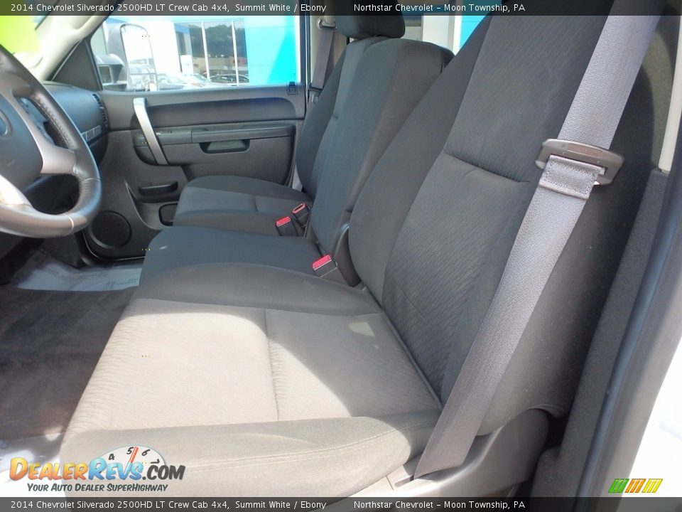 2014 Chevrolet Silverado 2500HD LT Crew Cab 4x4 Summit White / Ebony Photo #21