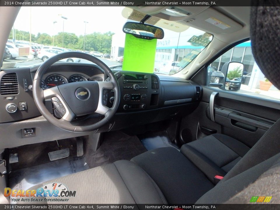 2014 Chevrolet Silverado 2500HD LT Crew Cab 4x4 Summit White / Ebony Photo #23