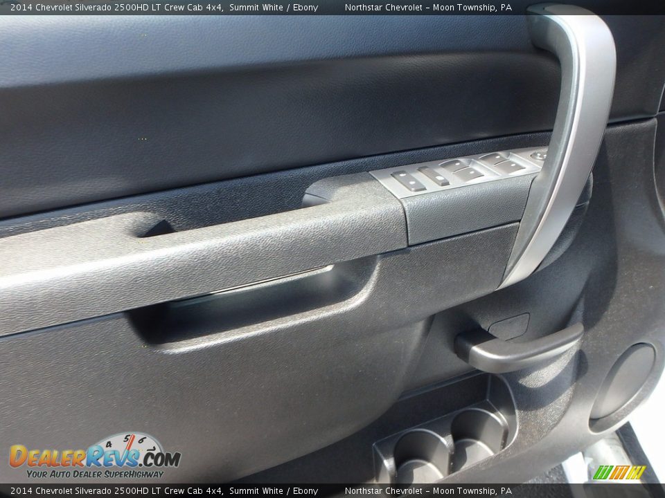 2014 Chevrolet Silverado 2500HD LT Crew Cab 4x4 Summit White / Ebony Photo #25