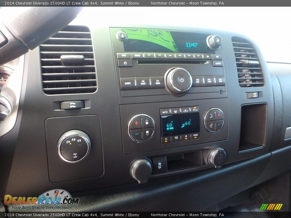 2014 Chevrolet Silverado 2500HD LT Crew Cab 4x4 Summit White / Ebony Photo #28
