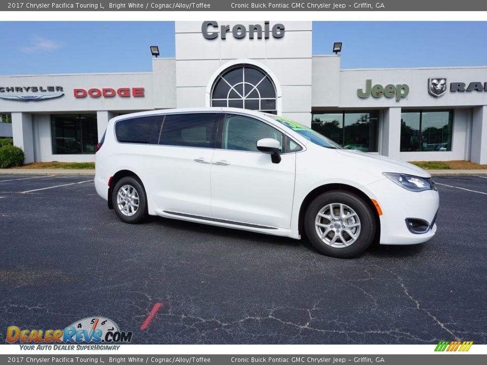 2017 Chrysler Pacifica Touring L Bright White / Cognac/Alloy/Toffee Photo #1
