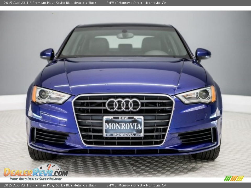 2015 Audi A3 1.8 Premium Plus Scuba Blue Metallic / Black Photo #2