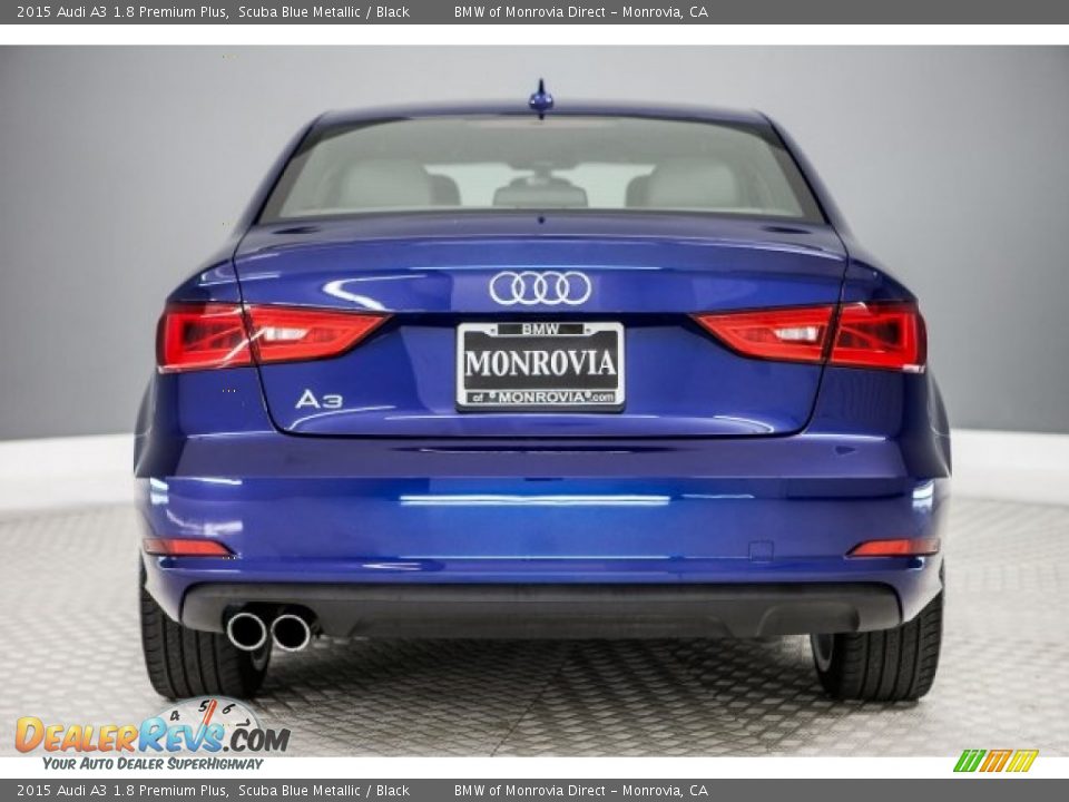 2015 Audi A3 1.8 Premium Plus Scuba Blue Metallic / Black Photo #3
