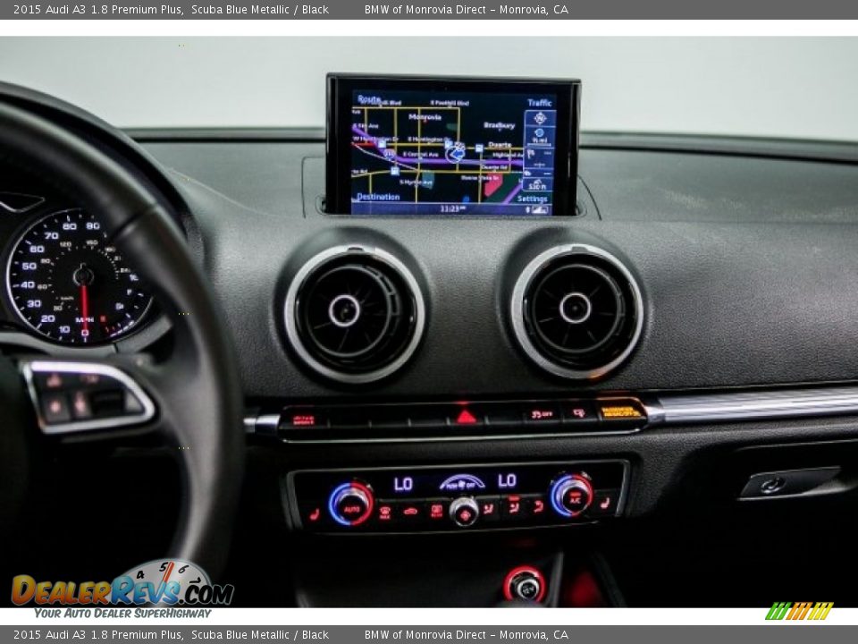 2015 Audi A3 1.8 Premium Plus Scuba Blue Metallic / Black Photo #5