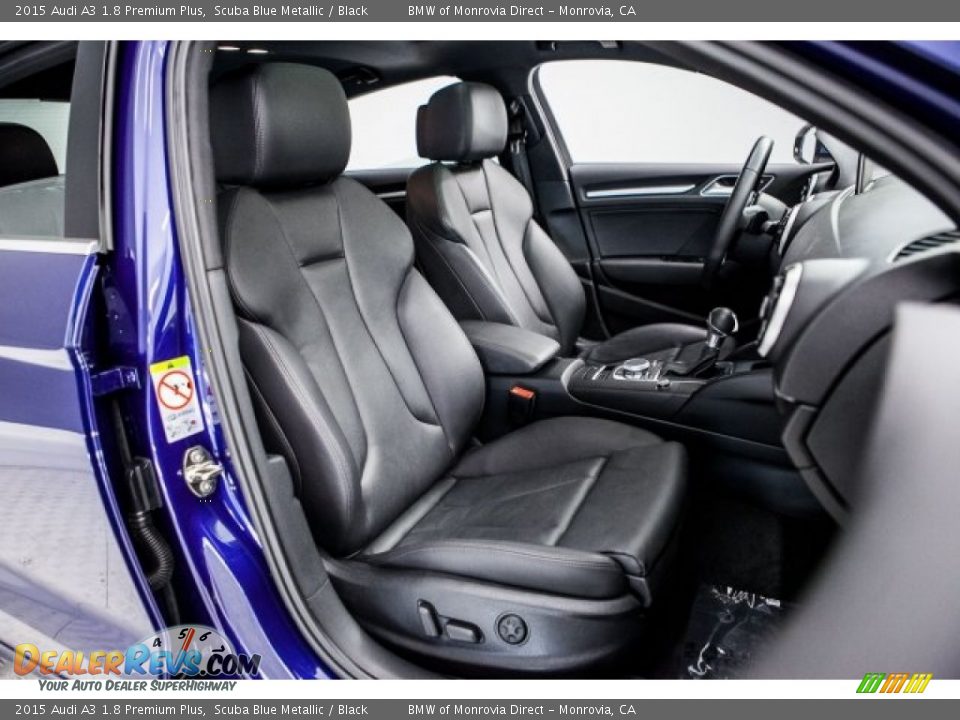 2015 Audi A3 1.8 Premium Plus Scuba Blue Metallic / Black Photo #6