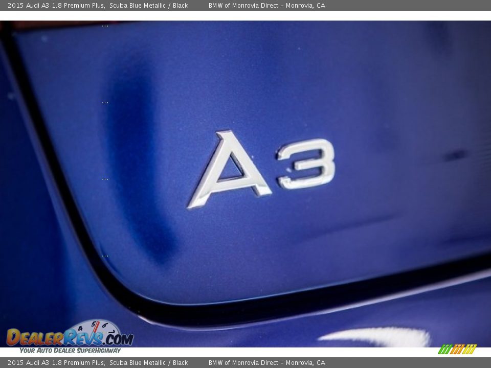 2015 Audi A3 1.8 Premium Plus Scuba Blue Metallic / Black Photo #7