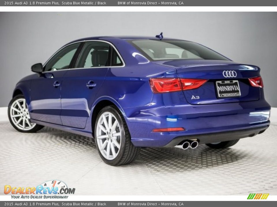 2015 Audi A3 1.8 Premium Plus Scuba Blue Metallic / Black Photo #10