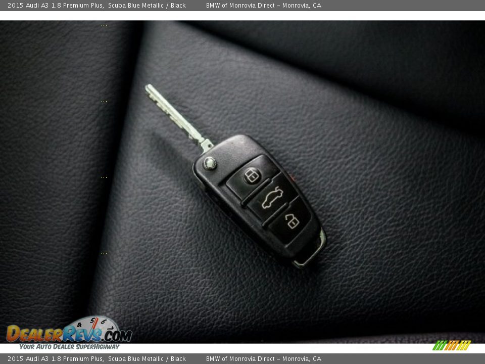 2015 Audi A3 1.8 Premium Plus Scuba Blue Metallic / Black Photo #11