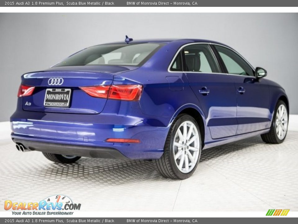 2015 Audi A3 1.8 Premium Plus Scuba Blue Metallic / Black Photo #13