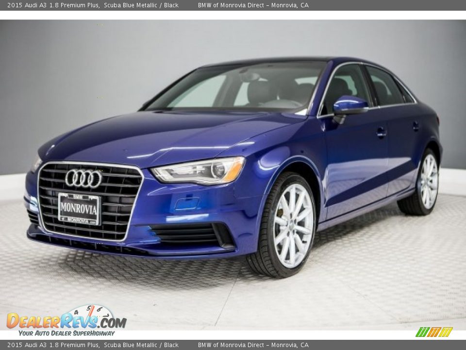 2015 Audi A3 1.8 Premium Plus Scuba Blue Metallic / Black Photo #14
