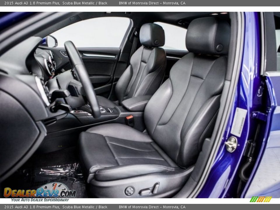 2015 Audi A3 1.8 Premium Plus Scuba Blue Metallic / Black Photo #16