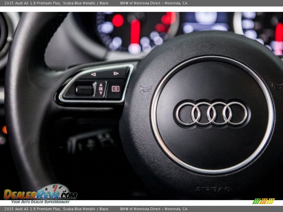 2015 Audi A3 1.8 Premium Plus Scuba Blue Metallic / Black Photo #17