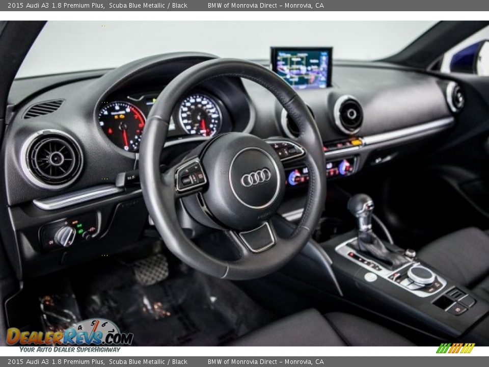 2015 Audi A3 1.8 Premium Plus Scuba Blue Metallic / Black Photo #20