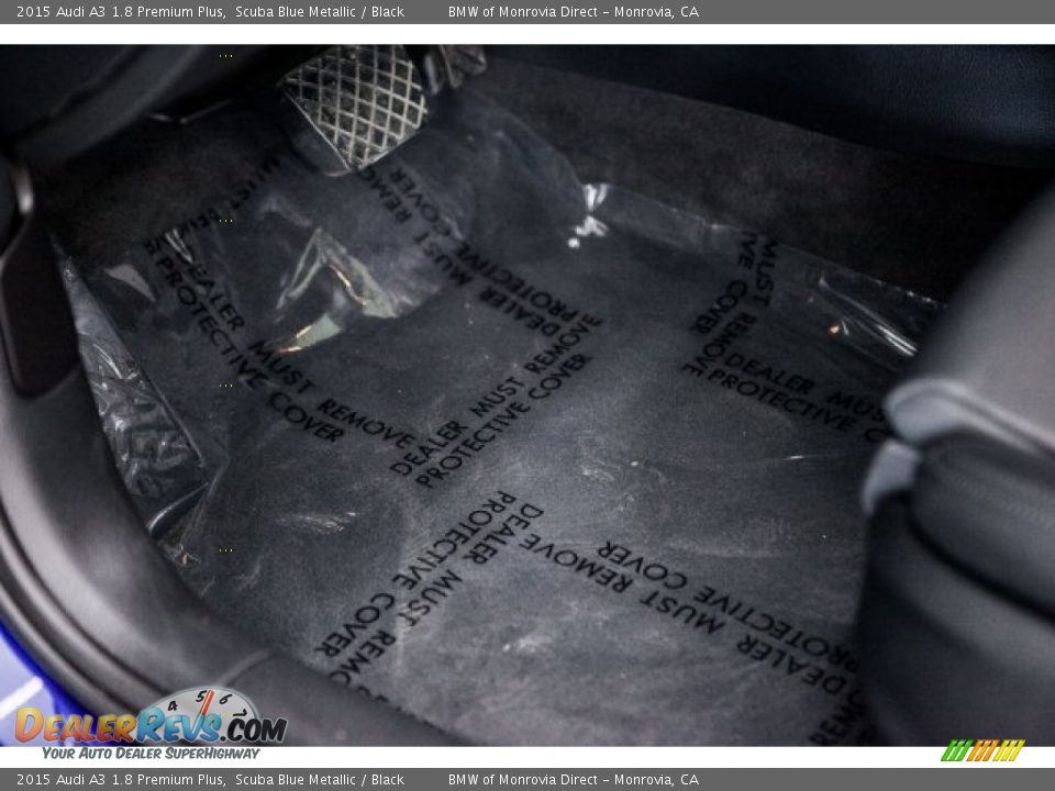 2015 Audi A3 1.8 Premium Plus Scuba Blue Metallic / Black Photo #21