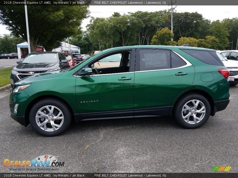 2018 Chevrolet Equinox LT AWD Ivy Metallic / Jet Black Photo #3