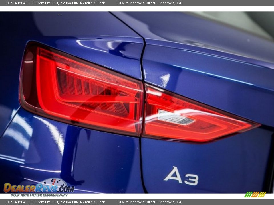 2015 Audi A3 1.8 Premium Plus Scuba Blue Metallic / Black Photo #24