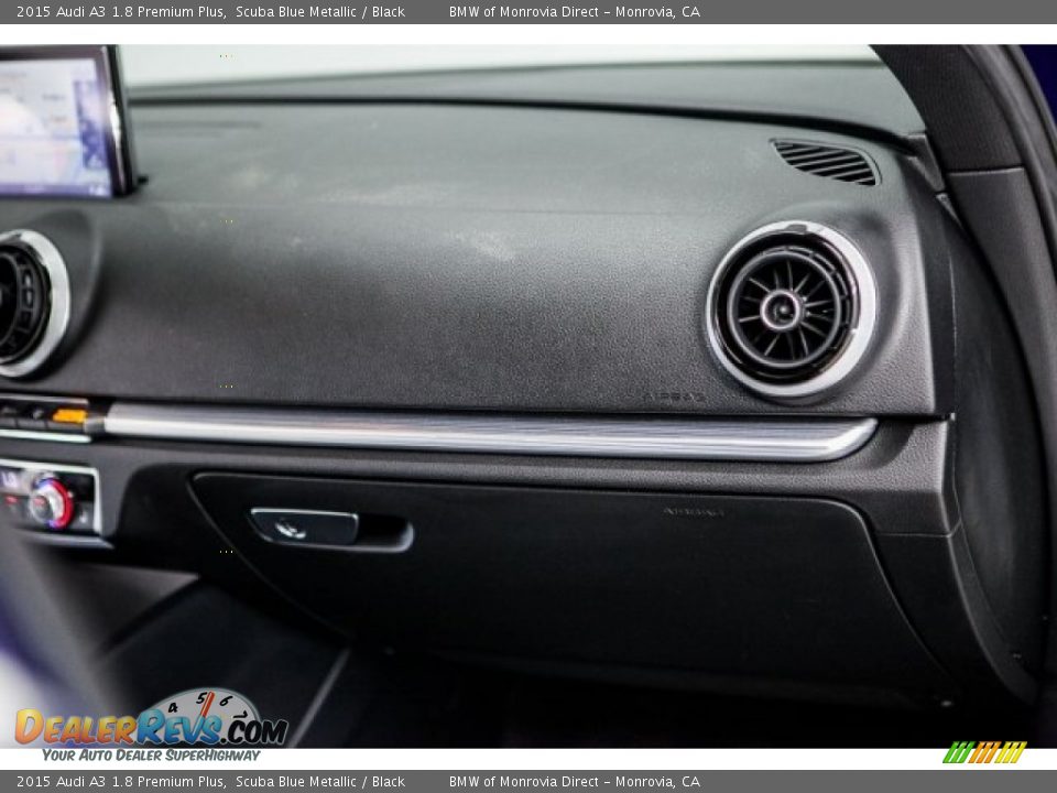 2015 Audi A3 1.8 Premium Plus Scuba Blue Metallic / Black Photo #25