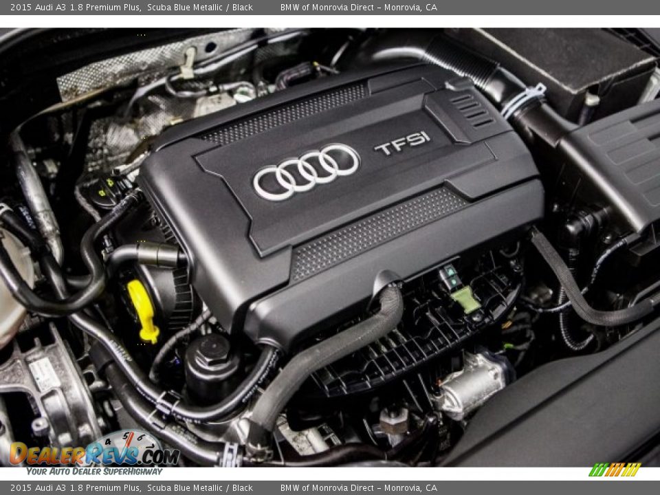 2015 Audi A3 1.8 Premium Plus Scuba Blue Metallic / Black Photo #28