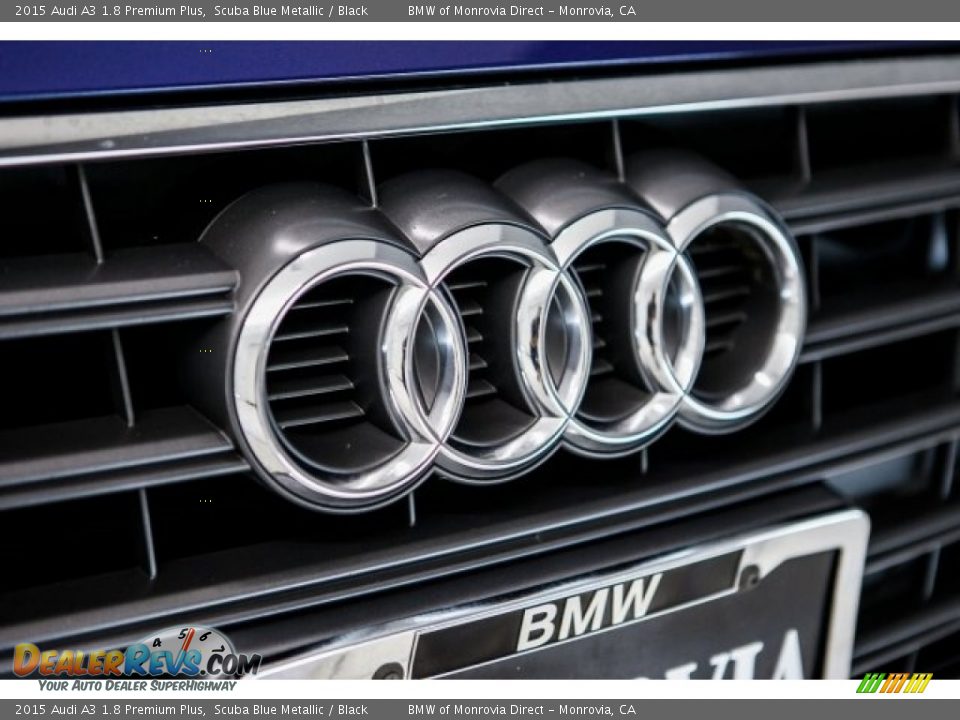 2015 Audi A3 1.8 Premium Plus Scuba Blue Metallic / Black Photo #30