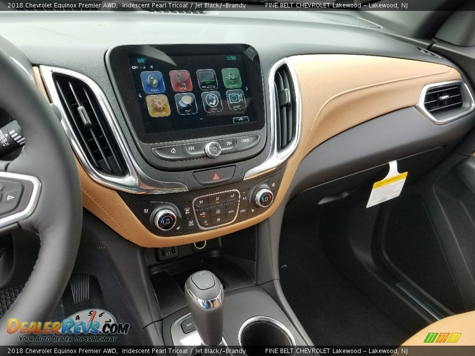 2018 Chevrolet Equinox Premier AWD Iridescent Pearl Tricoat / Jet Black/­Brandy Photo #10