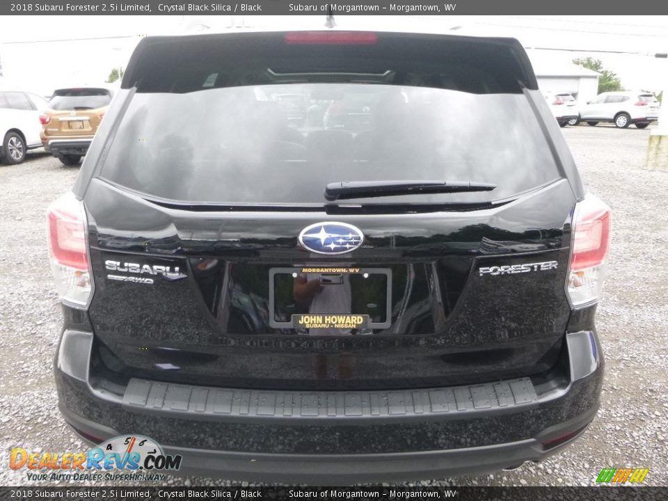 2018 Subaru Forester 2.5i Limited Crystal Black Silica / Black Photo #5