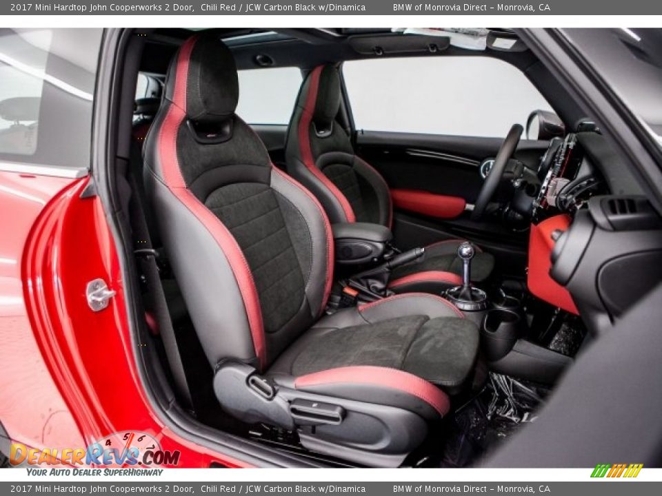 JCW Carbon Black w/Dinamica Interior - 2017 Mini Hardtop John Cooperworks 2 Door Photo #2
