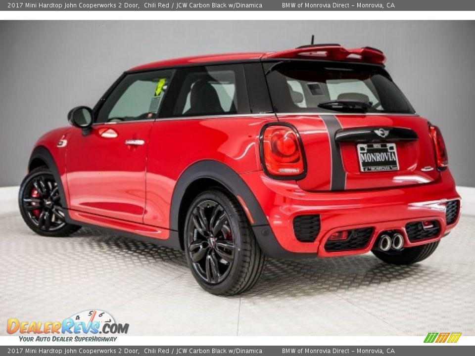 2017 Mini Hardtop John Cooperworks 2 Door Chili Red / JCW Carbon Black w/Dinamica Photo #3