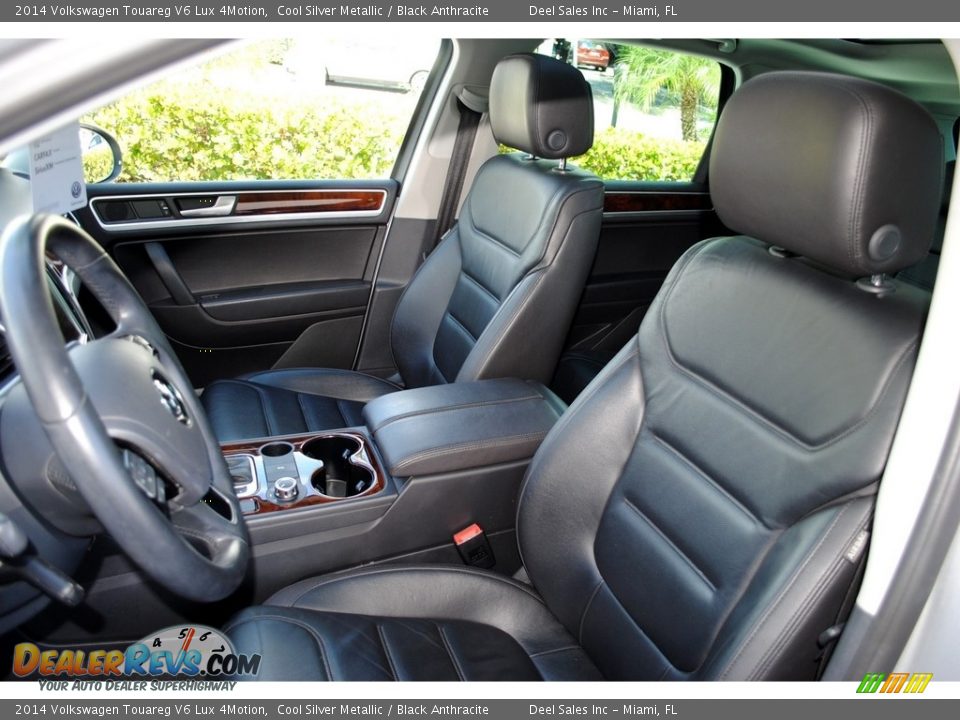 2014 Volkswagen Touareg V6 Lux 4Motion Cool Silver Metallic / Black Anthracite Photo #13