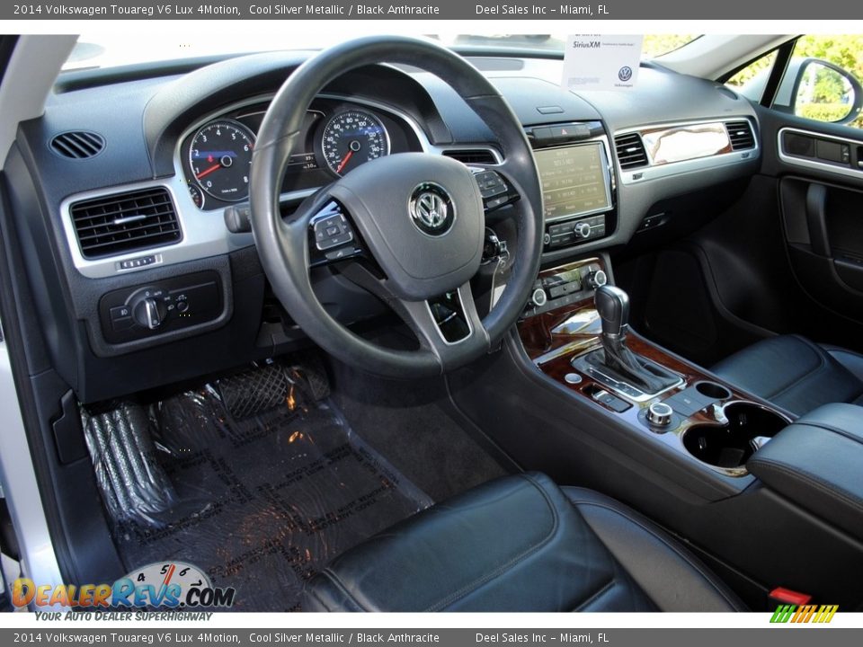 2014 Volkswagen Touareg V6 Lux 4Motion Cool Silver Metallic / Black Anthracite Photo #15