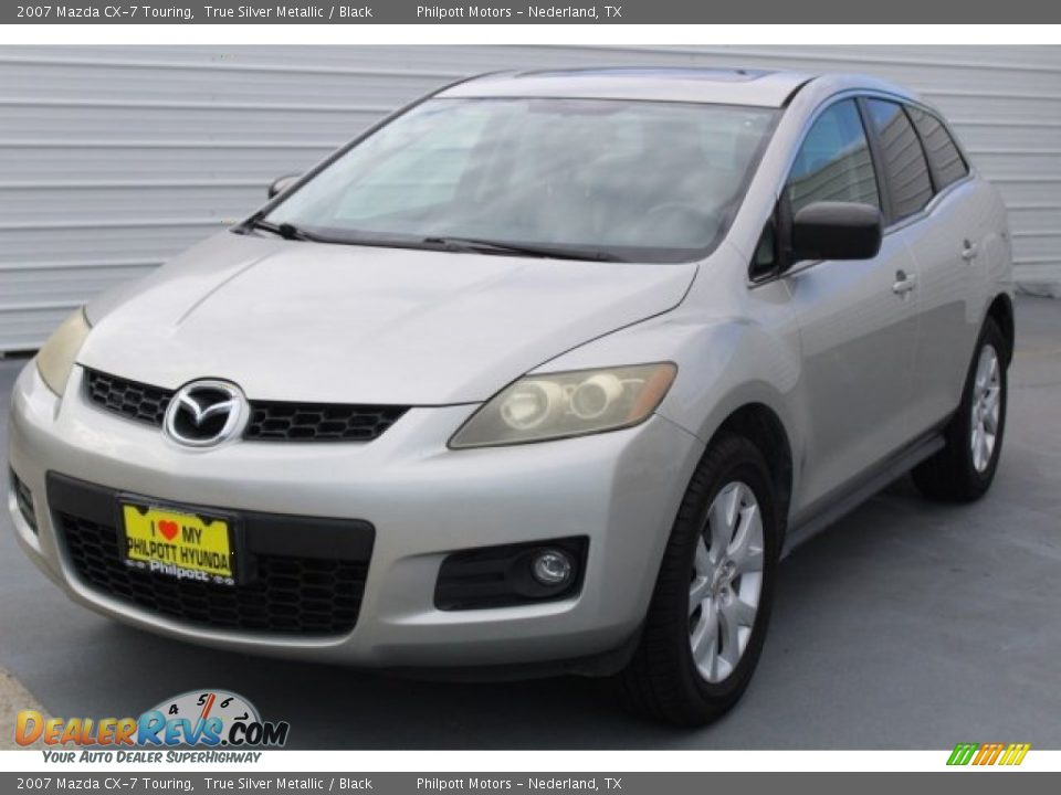 2007 Mazda CX-7 Touring True Silver Metallic / Black Photo #3