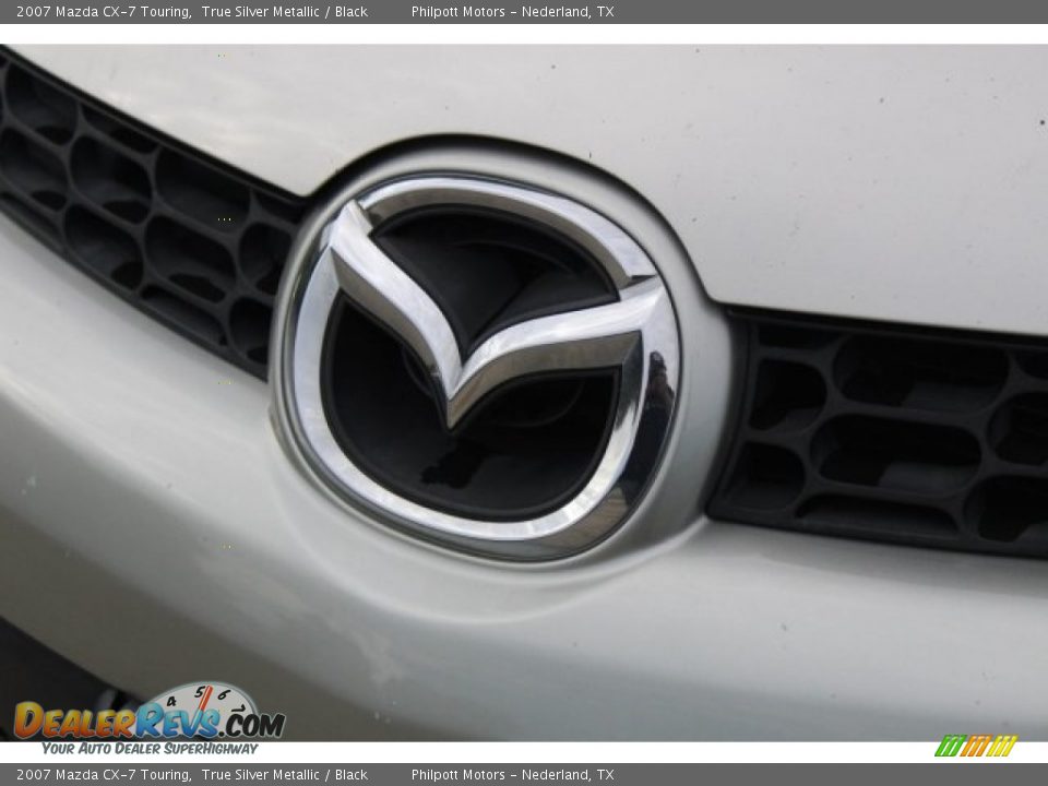 2007 Mazda CX-7 Touring True Silver Metallic / Black Photo #4