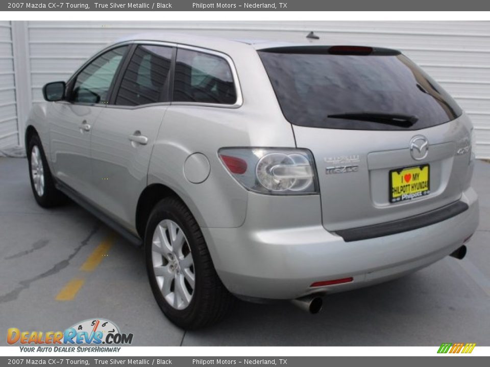 2007 Mazda CX-7 Touring True Silver Metallic / Black Photo #7