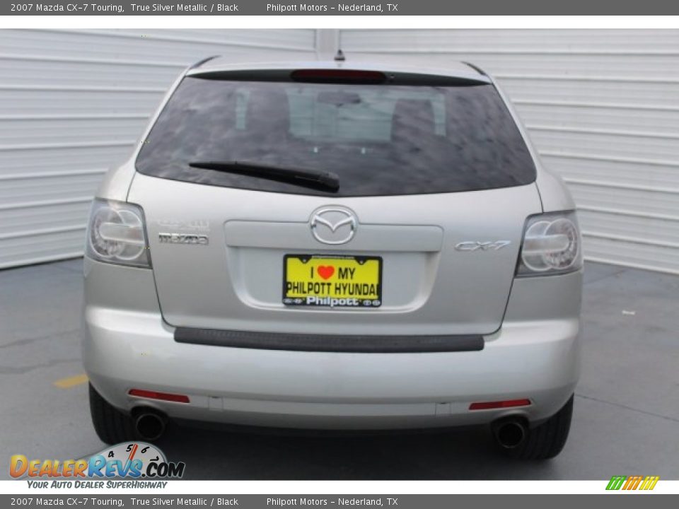 2007 Mazda CX-7 Touring True Silver Metallic / Black Photo #8