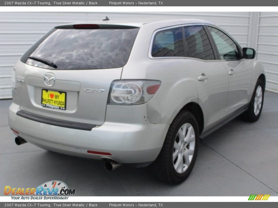 2007 Mazda CX-7 Touring True Silver Metallic / Black Photo #9