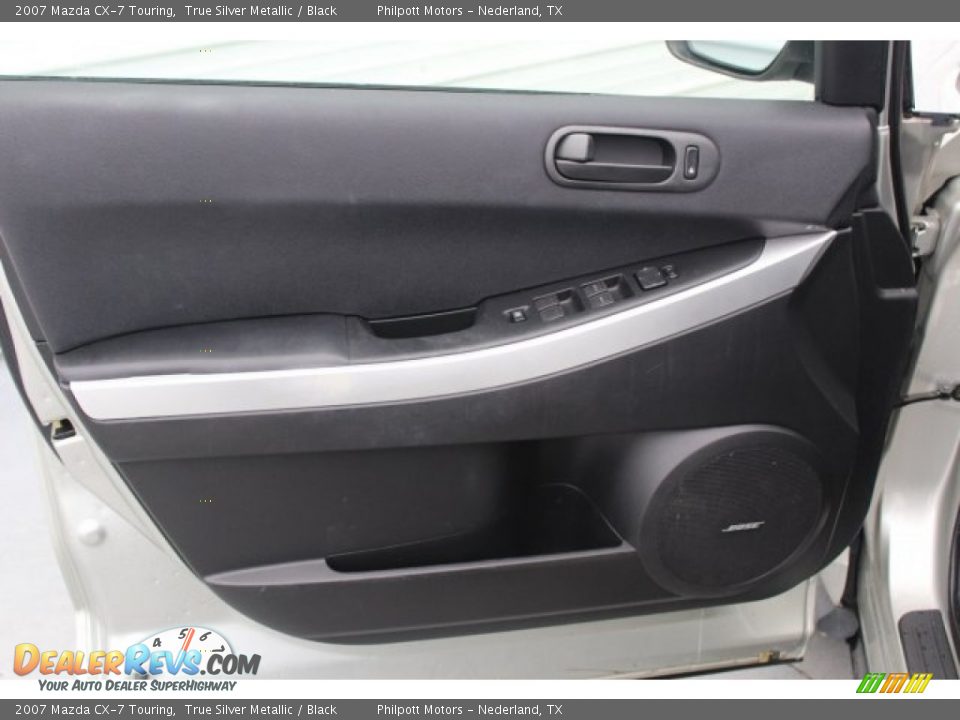 2007 Mazda CX-7 Touring True Silver Metallic / Black Photo #12