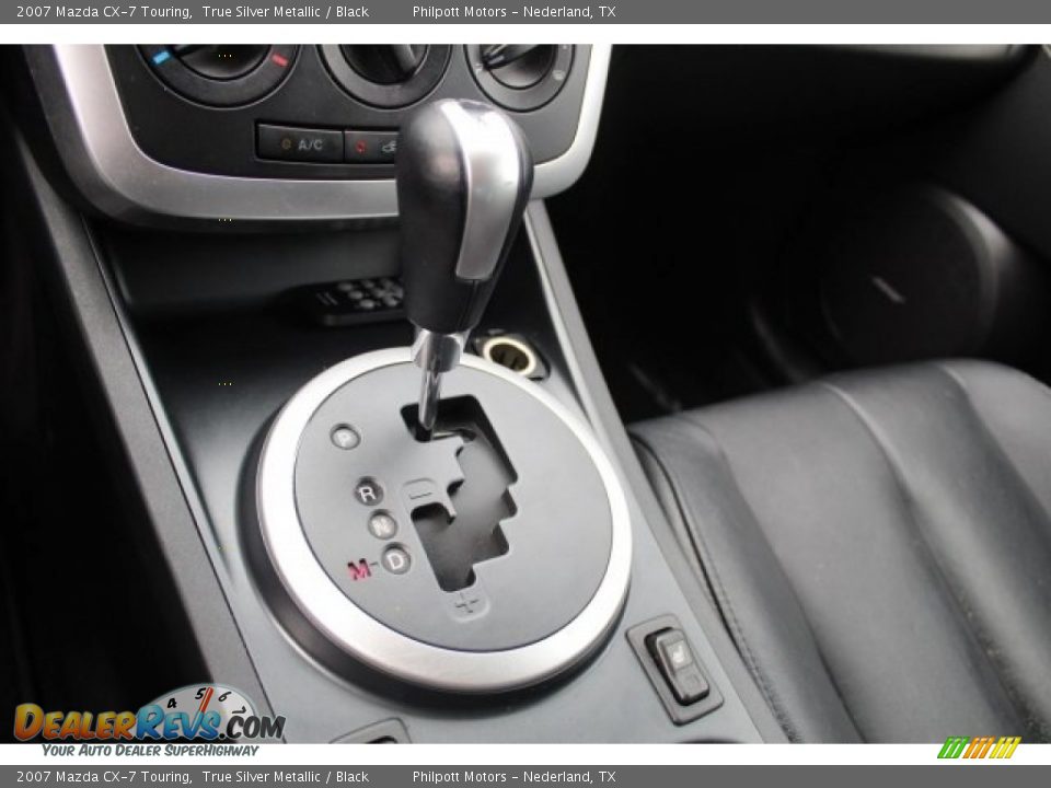 2007 Mazda CX-7 Touring True Silver Metallic / Black Photo #17
