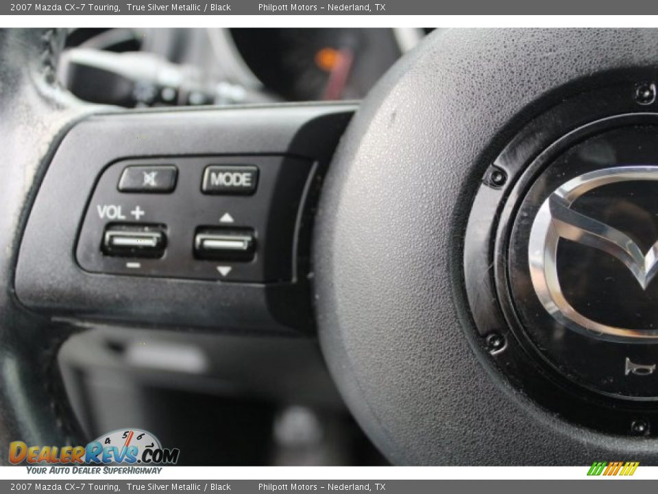 2007 Mazda CX-7 Touring True Silver Metallic / Black Photo #18