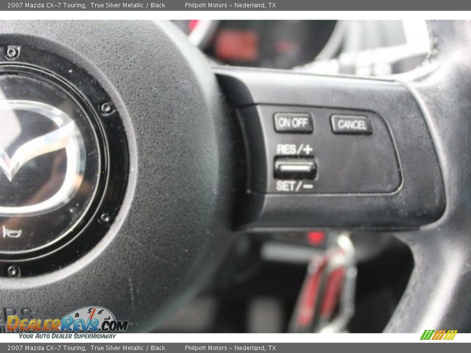 2007 Mazda CX-7 Touring True Silver Metallic / Black Photo #19