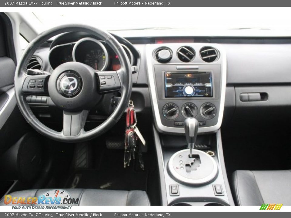 2007 Mazda CX-7 Touring True Silver Metallic / Black Photo #23