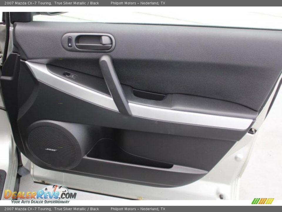2007 Mazda CX-7 Touring True Silver Metallic / Black Photo #28