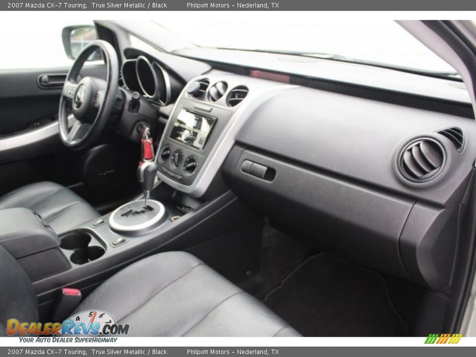 2007 Mazda CX-7 Touring True Silver Metallic / Black Photo #29