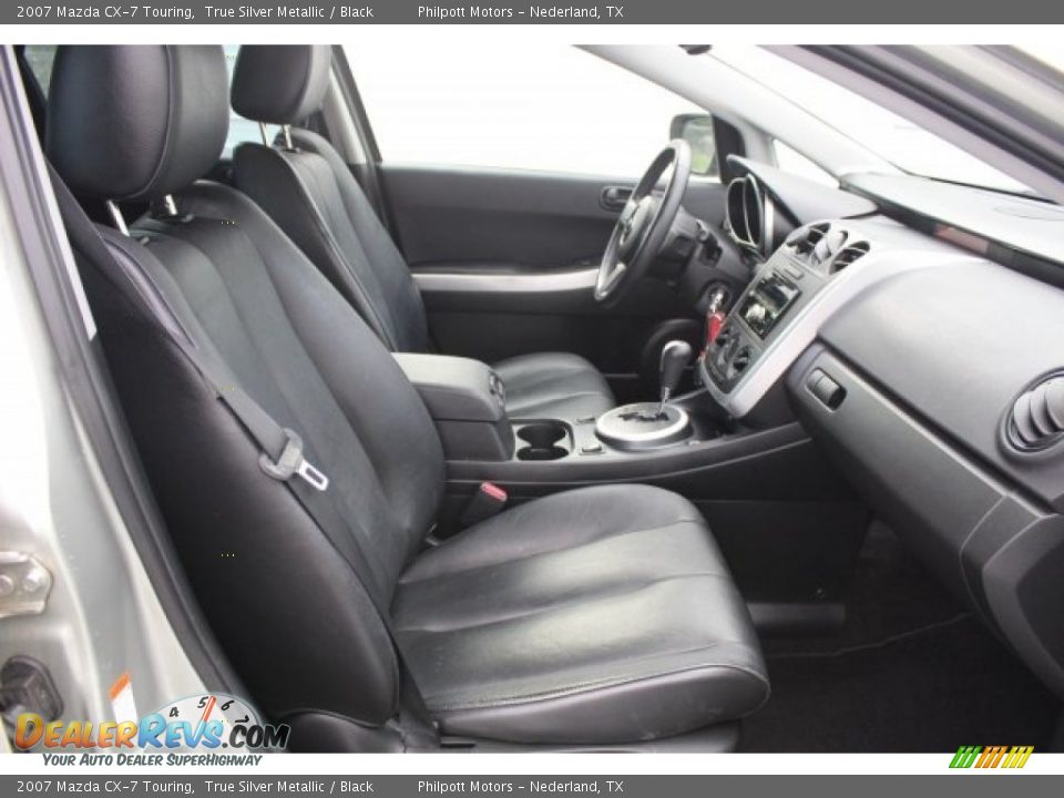 2007 Mazda CX-7 Touring True Silver Metallic / Black Photo #30