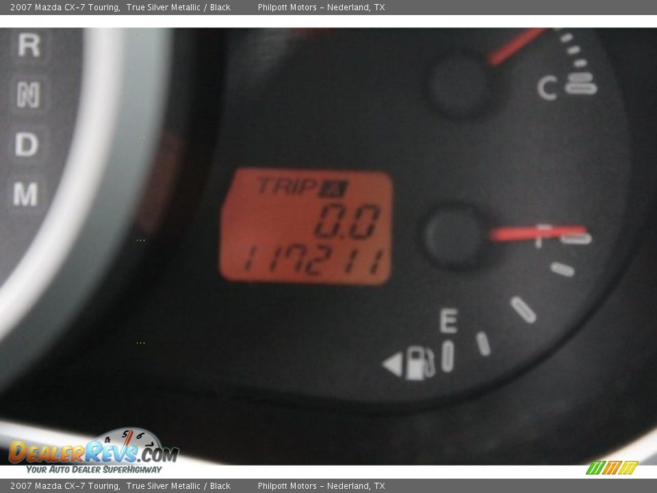 2007 Mazda CX-7 Touring True Silver Metallic / Black Photo #32