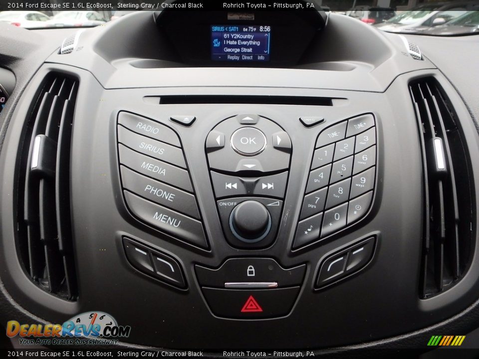 2014 Ford Escape SE 1.6L EcoBoost Sterling Gray / Charcoal Black Photo #25