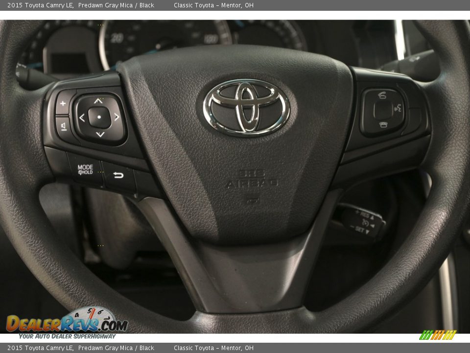 2015 Toyota Camry LE Predawn Gray Mica / Black Photo #6