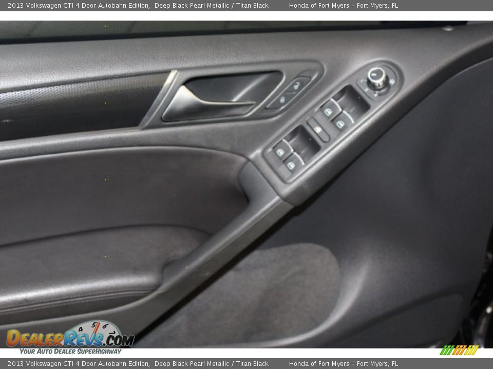 2013 Volkswagen GTI 4 Door Autobahn Edition Deep Black Pearl Metallic / Titan Black Photo #9