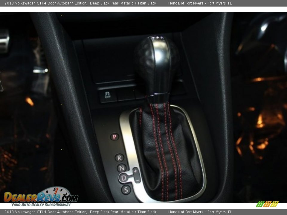 2013 Volkswagen GTI 4 Door Autobahn Edition Deep Black Pearl Metallic / Titan Black Photo #22