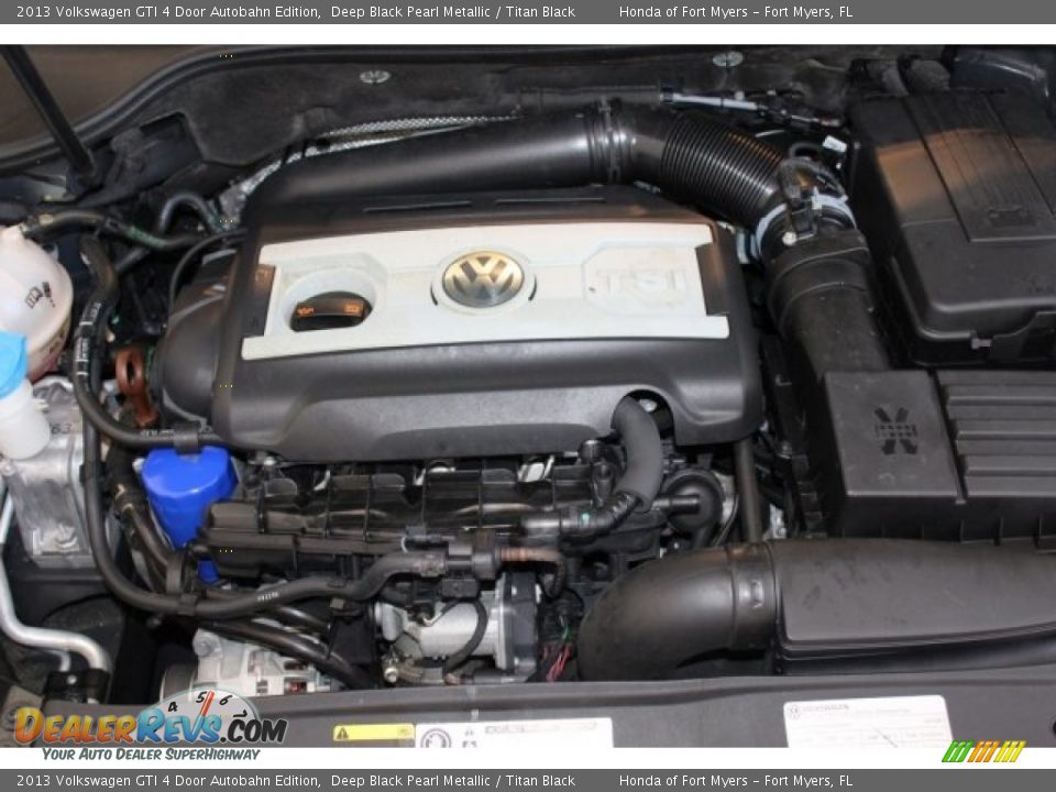 2013 Volkswagen GTI 4 Door Autobahn Edition Deep Black Pearl Metallic / Titan Black Photo #30