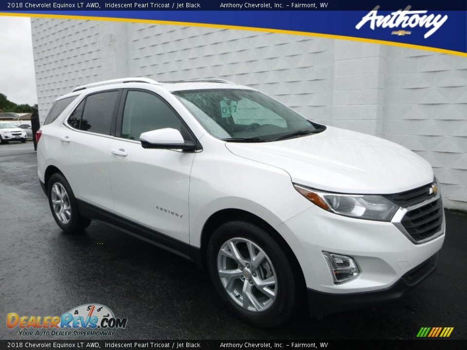 2018 Chevrolet Equinox LT AWD Iridescent Pearl Tricoat / Jet Black Photo #1