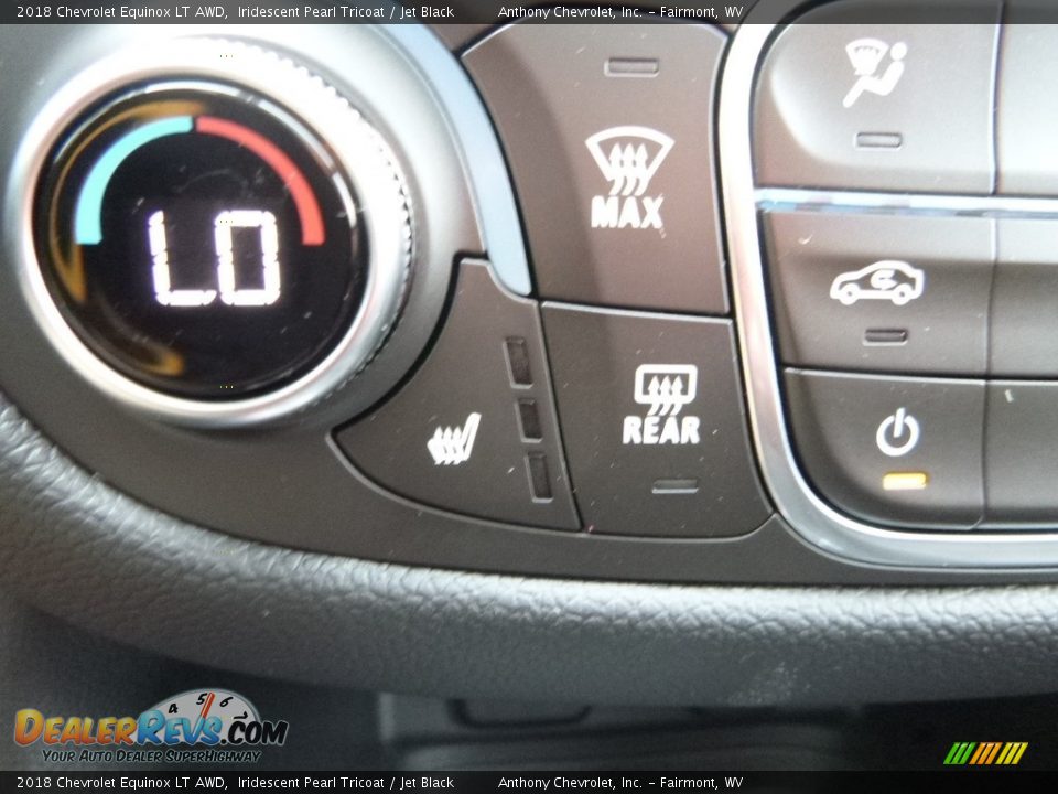 2018 Chevrolet Equinox LT AWD Iridescent Pearl Tricoat / Jet Black Photo #17